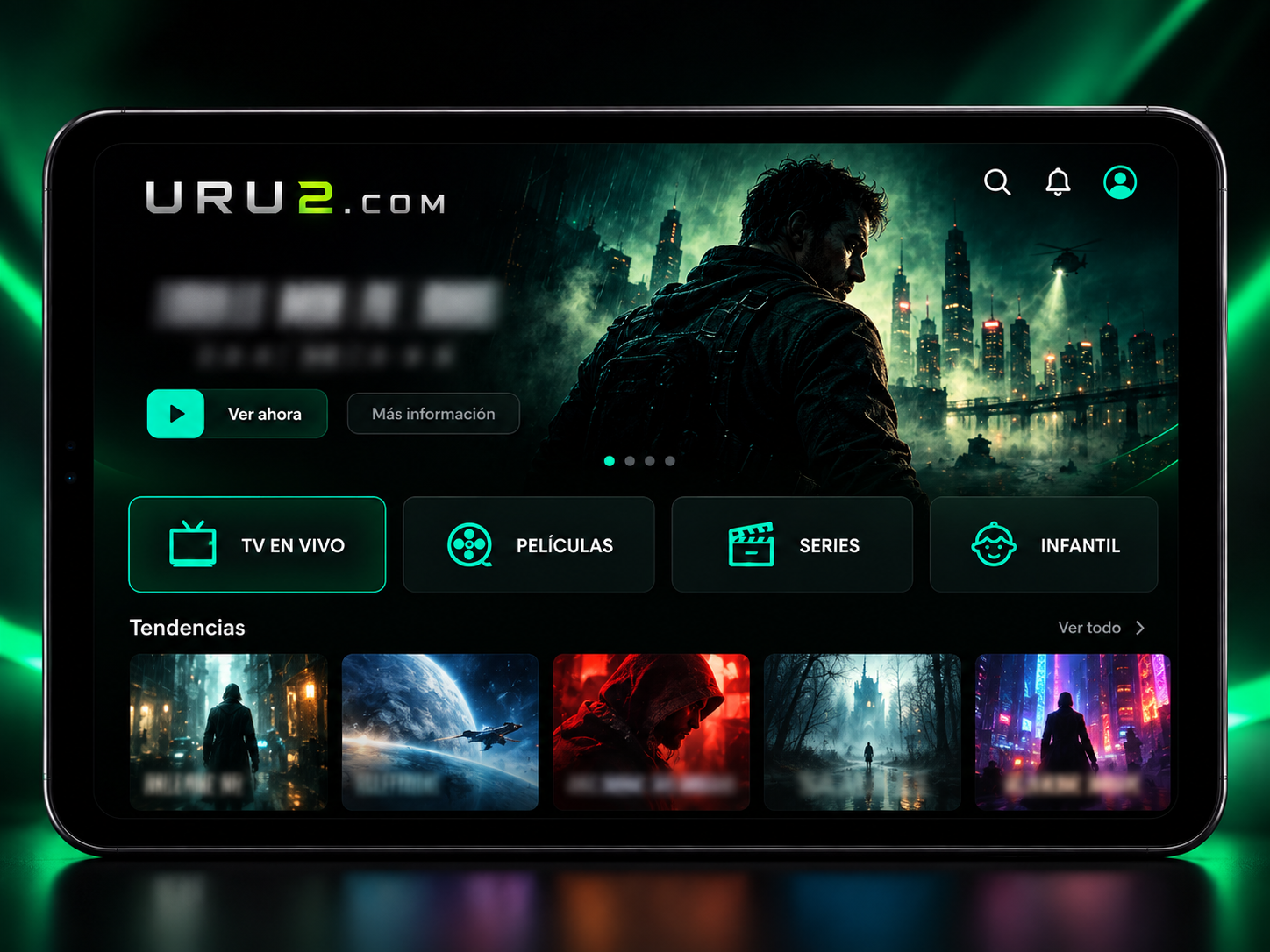 Abrí la app